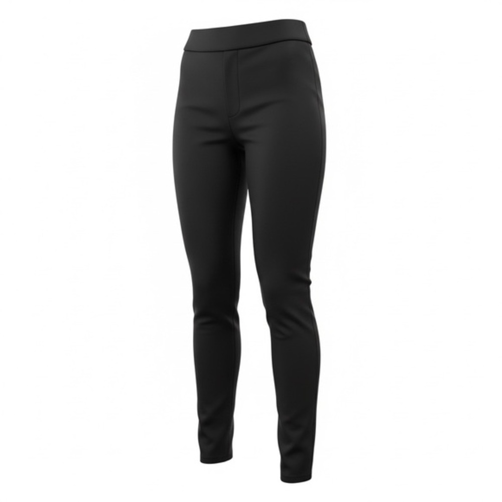 🖤 Minimalist Chic Black Side-Zip Pants | Size M (6–8)
